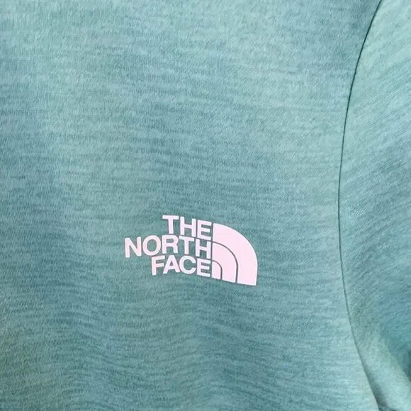 The North Face Teal Zip-Up Jacket womans size small - Picture 3 of 11